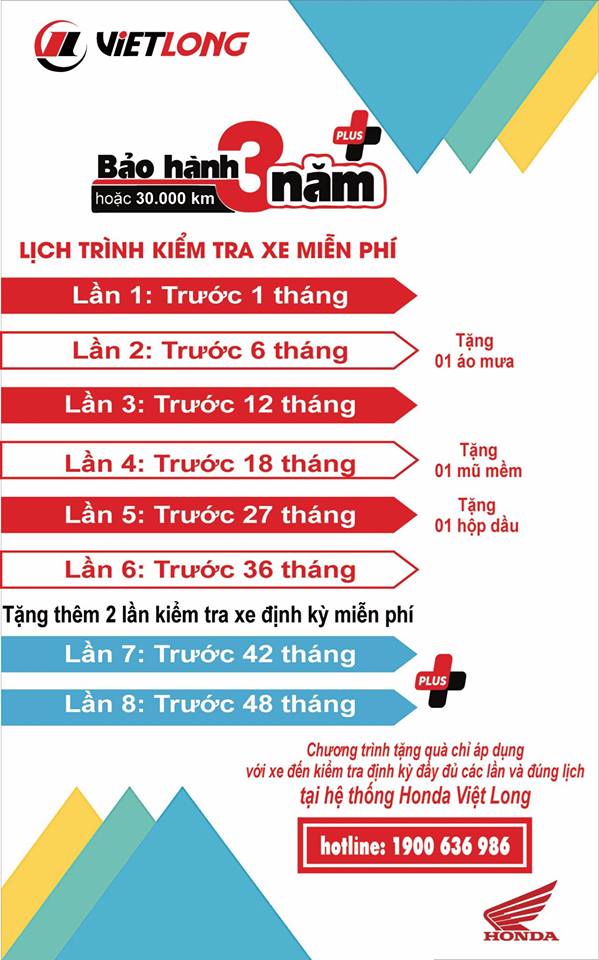 CHƯƠNG TRÌNH MỚI – BẢO HÀNH 3 NĂM HOẶC 30.000KM Plus