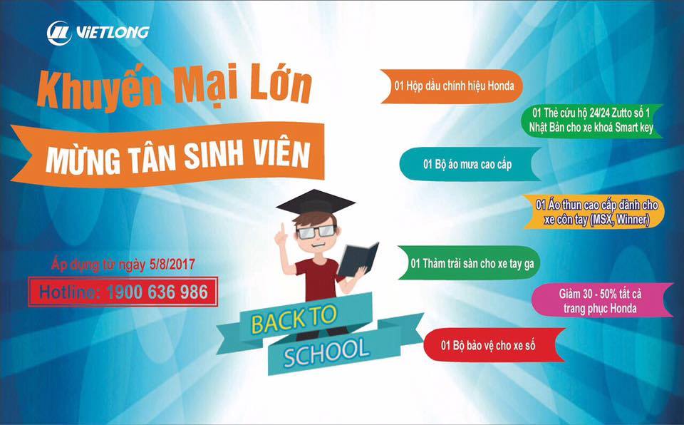 KHUYẾN MẠI LỚN – MỪNG TÂN SINH VIÊN