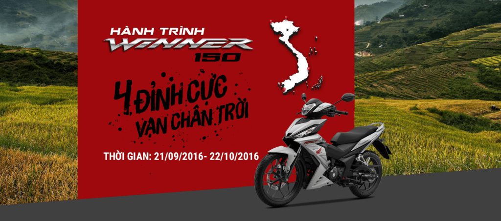 HÀNH TRÌNH WINNER 150: 4 ĐỈNH CỰC – VẠN CHÂN TRỜI