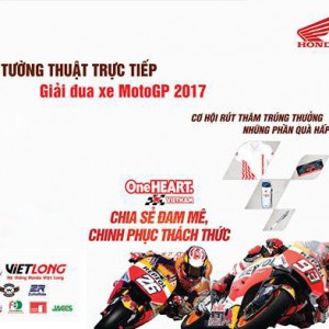 Honda Việt Long trực tiếp Chặng 9 giải đua MotoGP ngày 02/07/2017.