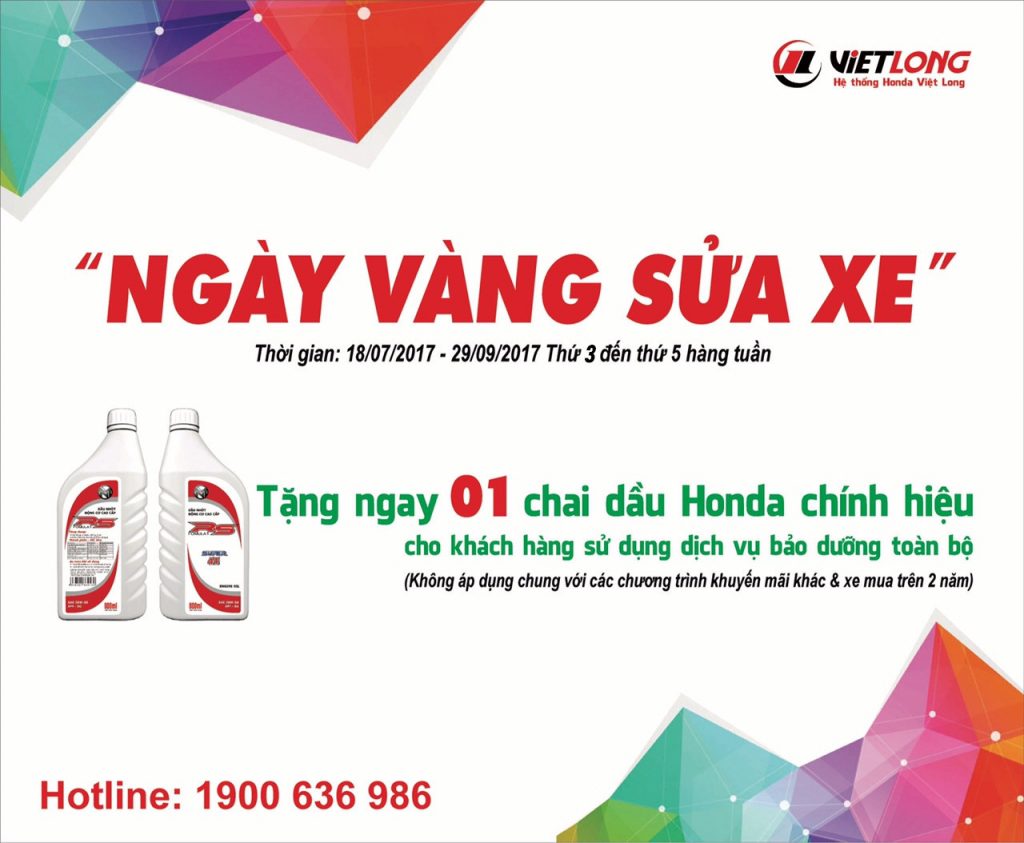 ” Ngày Vàng Sửa Xe “