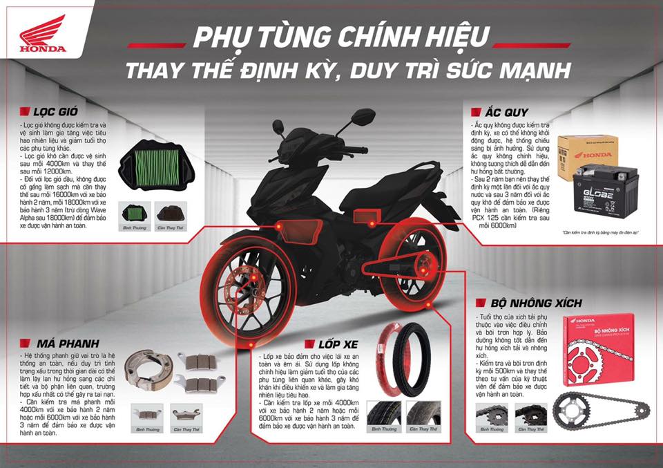 PHỤ TÙNG CHÍNH HIỆU