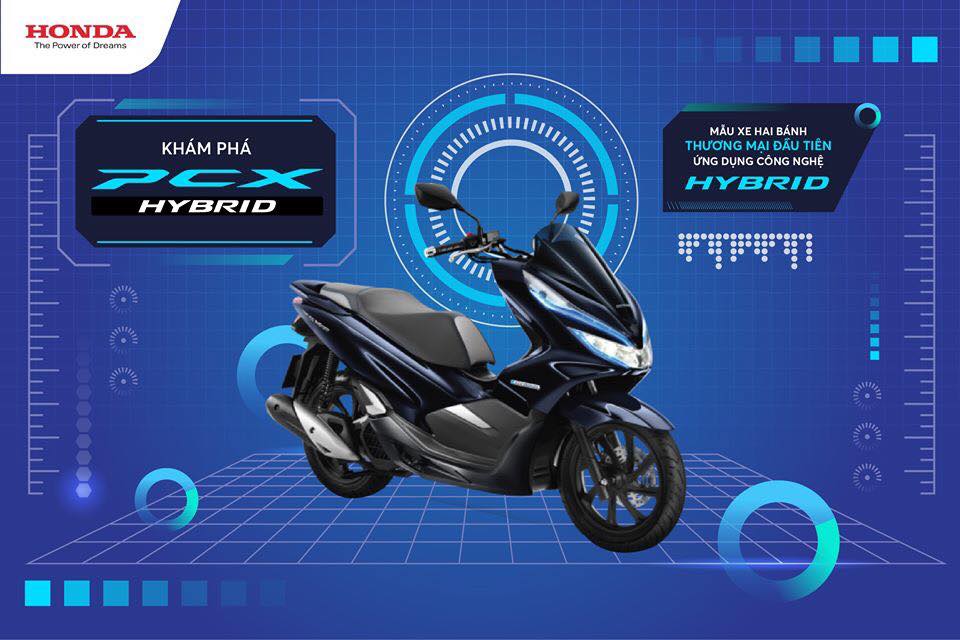 ? KHÁM PHÁ PCX HYBRID – MẪU XE MÁY HAI BÁNH ĐẦU TIÊN ỨNG DỤNG CÔNG NGHỆ HYBRID