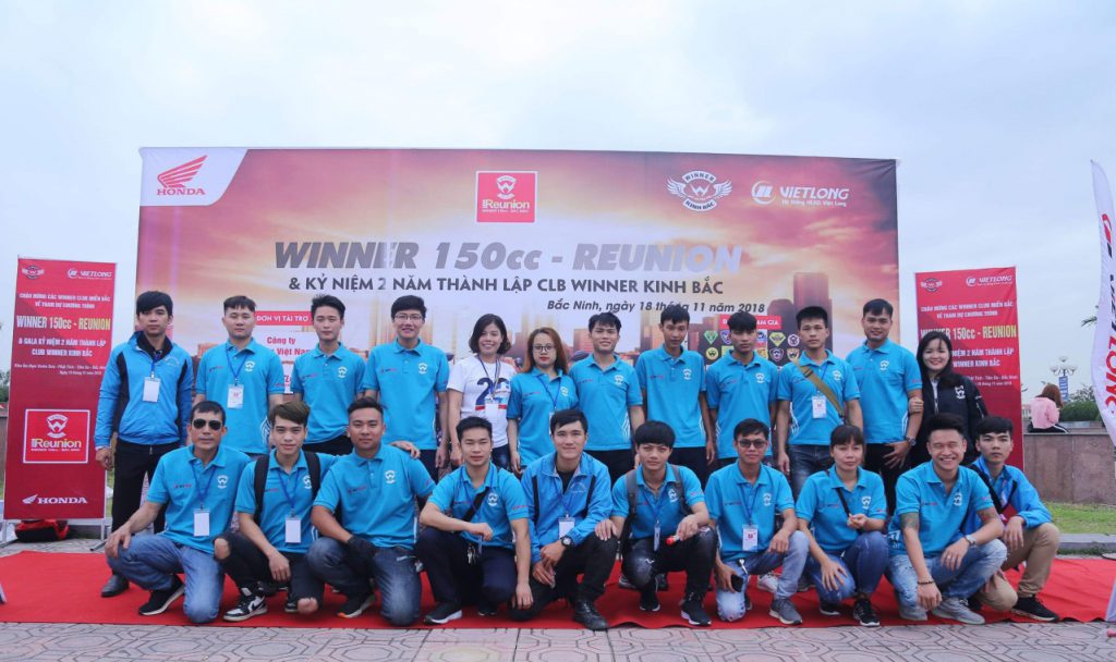 Chương trình “Winner 150cc – Reunion 2018 & Kỷ niệm 02 năm Winner Kinh Bắc”