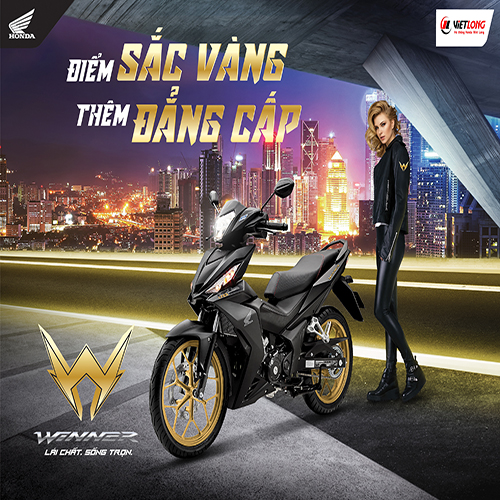 Honda WINNER 150 – ĐIỂM SẮC VÀNG, THÊM ĐẲNG CẤP