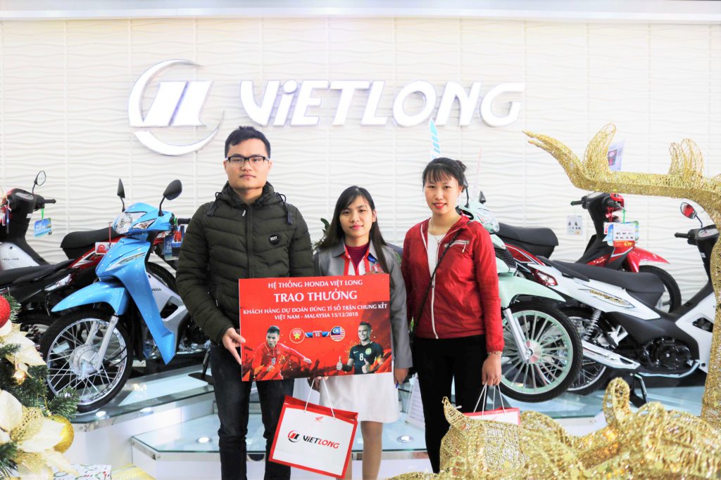 ?««« HỆ THỐNG HONDA VIỆT LONG TỔ CHỨC TRAO THƯỞNG »»»?