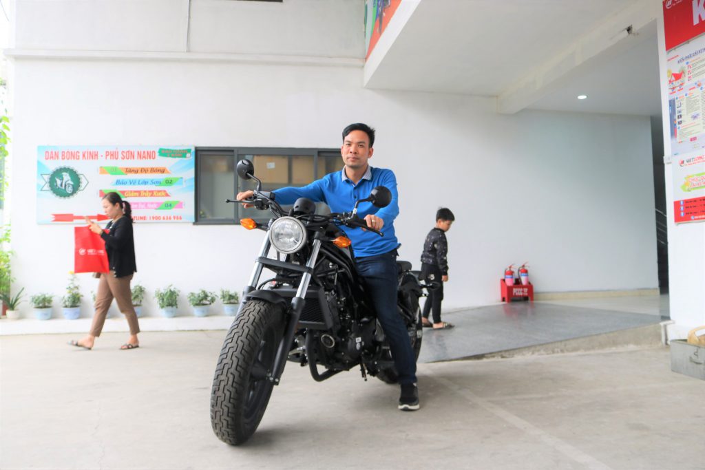 Honda Rebel 300 hiện đại nhưng vẫn mang đậm phong cách