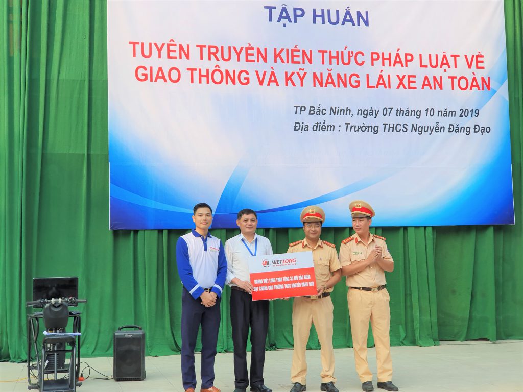 TẬP HUẤN KIẾN THỨC ATGT VÀ KỸ NĂNG LXAT tại trường THCS Nguyễn Đăng Đạo Ngày 07/10/2019