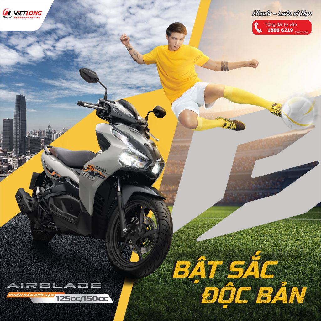 AIR BLADE PHIÊN BẢN GIỚI HẠN – BẬT SẮC ĐỘC BẢN