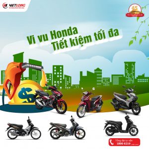 SẮM XE Honda KHÔNG LO XĂNG TĂNG GIÁ