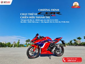 CHƯƠNG TRÌNH CHẠY THỬ XE CBR150R