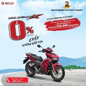 MUA WINNER X TRẢ GÓP 0% – CHẤT KHÔNG GIỚI HẠN.