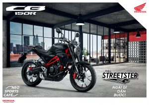 CHÍNH THỨC RA MẮT phiên bản CB150R The Streetster mới –