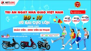 KHUYẾN MÃI ĐẶC BIỆT CHÀO MỪNG NGÀY NHÀ GIÁO VIỆT NAM