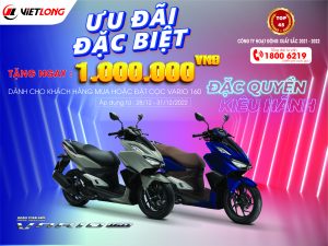 ƯU ĐÃI ĐẶC BIỆT CHO KHÁCH HÀNG ĐẶT MUA XE VARIO 160