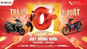 CHƯƠNG TRÌNH TRẢ GÓP DÀNH CHO DÒNG XE WINNER X VÀ VARIO 160