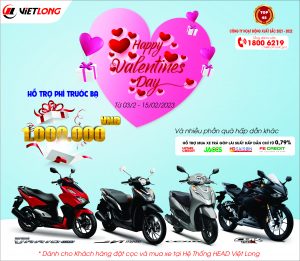 CHƯƠNG TRÌNH KHUYẾN MẠI CHÀO MỪNG NGÀY VALENTINES DAY