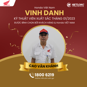 VINH DANH ” KỸ THUẬT XUẤT SẮC TOÀN QUỐC THÁNG 01 – 2023″