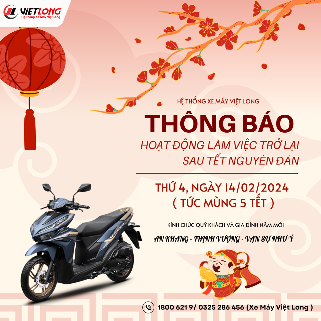 📣HỆ THỐNG XE MÁY HEAD VIỆT LONG THÔNG BÁO HOẠT ĐỘNG TRỞ LẠI