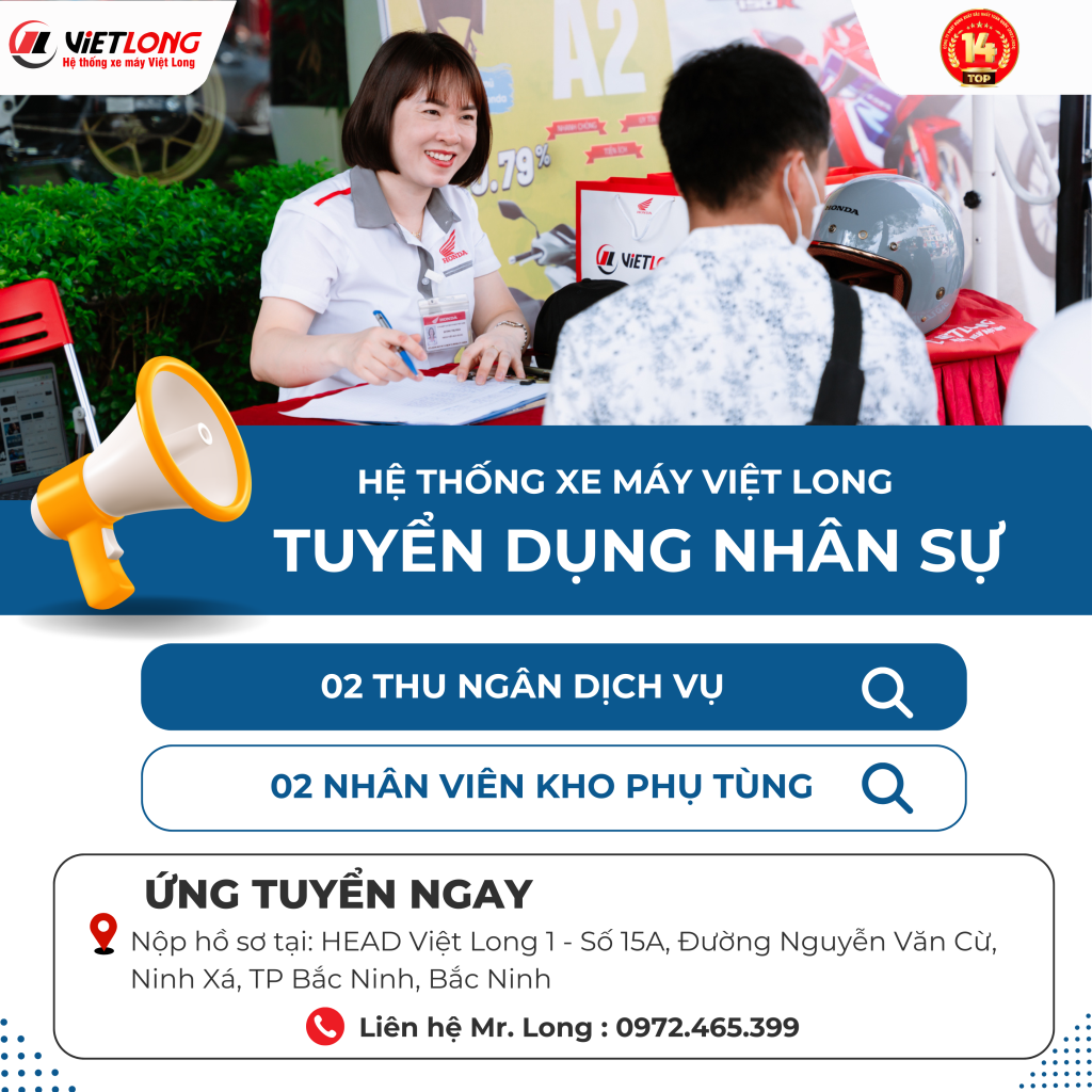 📢📢📢 [TIN TUYỂN DỤNG]