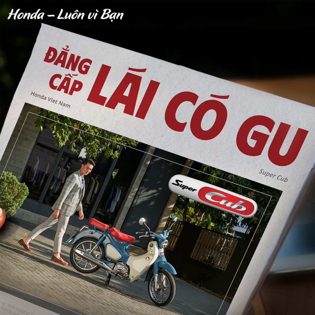 Super Cub C125: Đẳng Cấp Lái Có Gu