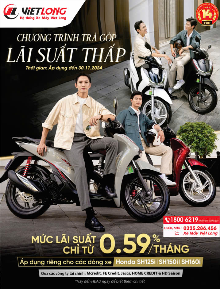 🔥 SẮM SH160/125i ĐẲNG CẤP – TRẢ GÓP TỪ 0.59% 🔥