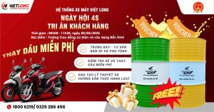 HỆ THỐNG XE MÁY VIỆT LONG – SỰ KIỆN 4S TRI ÂN KHÁCH HÀNG – CHẠM GẮN KẾT, TRAO NIỀM TIN