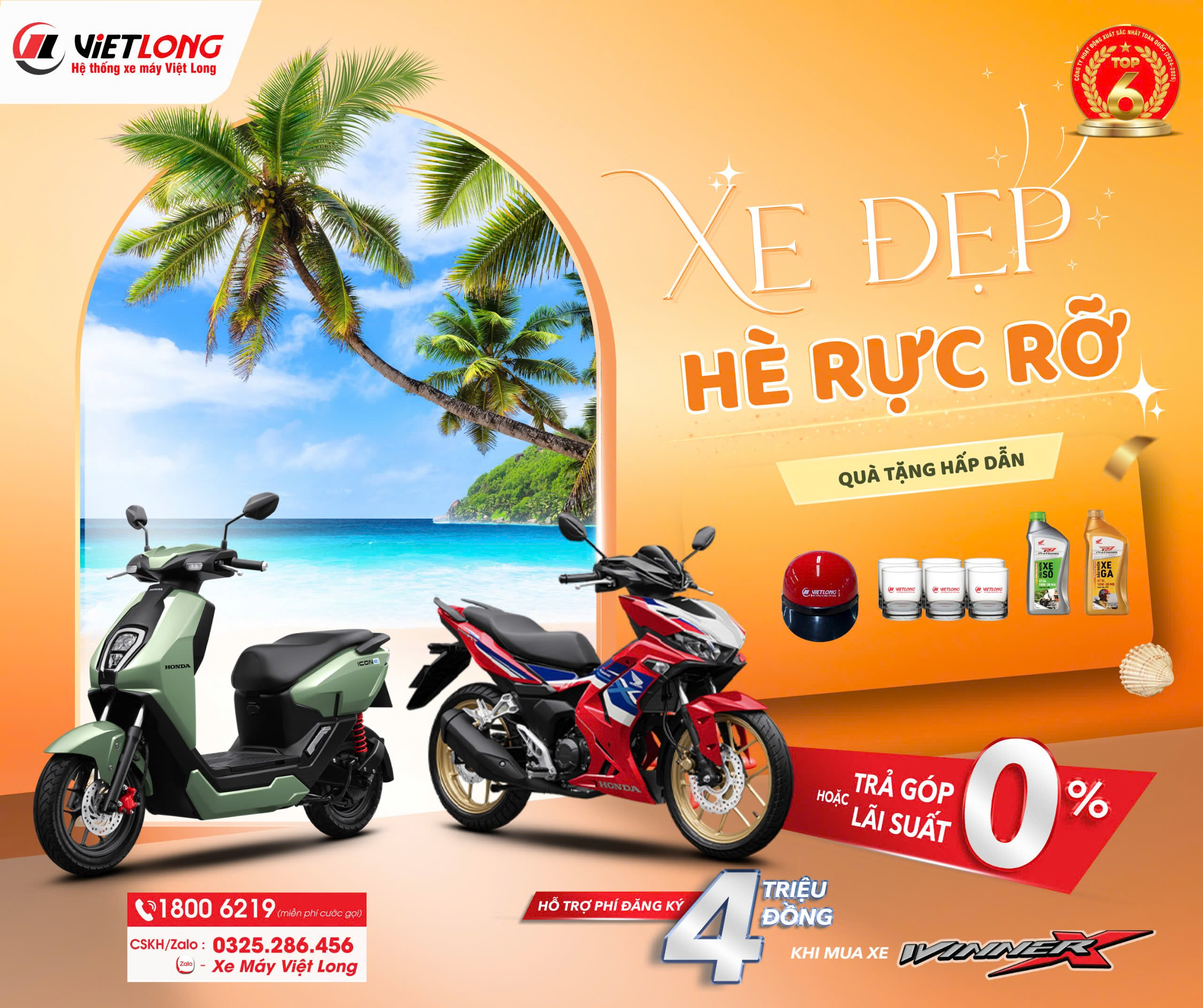 XE ĐẸP – HÈ RỰC RỠ cùng HEAD VIỆT LONG!