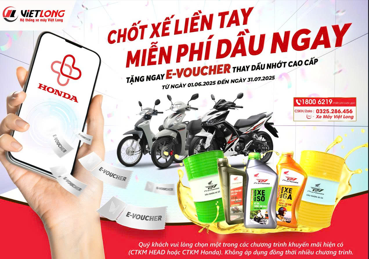 🎉 CHỐT XE LIỀN TAY – MIỄN PHÍ THAY DẦU NGAY! 🛵