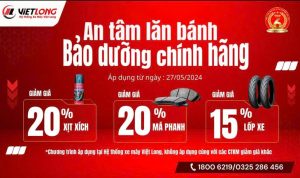 🔧 AN TÂM LĂN BÁNH – BẢO DƯỠNG CHÍNH HÃNG 🔧