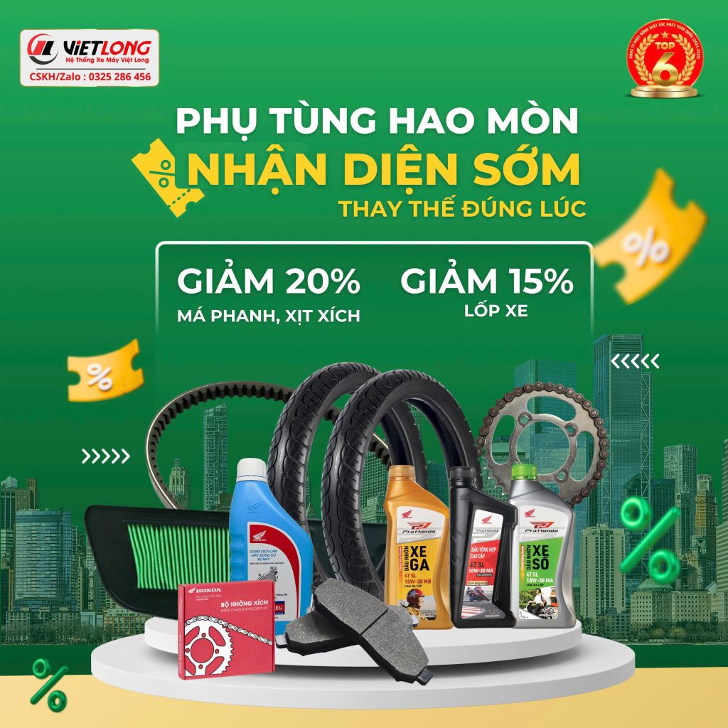 PHỤ TÙNG HAO MÒN – NHẬN DIỆN SỚM, THAY THẾ ĐÚNG LÚC