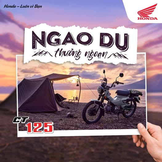 Sẵn Sàng Khởi Động Hành Trình Ngao Du Thưởng Ngoạn Cùng Honda CT125
