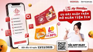 ✅Tải My Honda+ 🎁Ưu Đãi Ngập Tràn, Mở Ngàn Tiện Ích