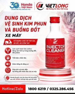 DUNG DỊCH VỆ SINH KIM PHUN & BUỒNG ĐỐT HONDA INJECTOR CLEANER
